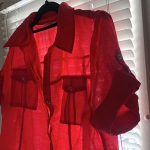 Roz & Ali short sleeve blouse